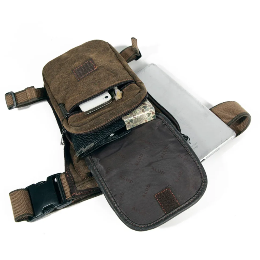 Tactical Drop Leg Bag Waterproof Outdoor Thigh Bag Motorcycle Hiking Travel Utility Bag