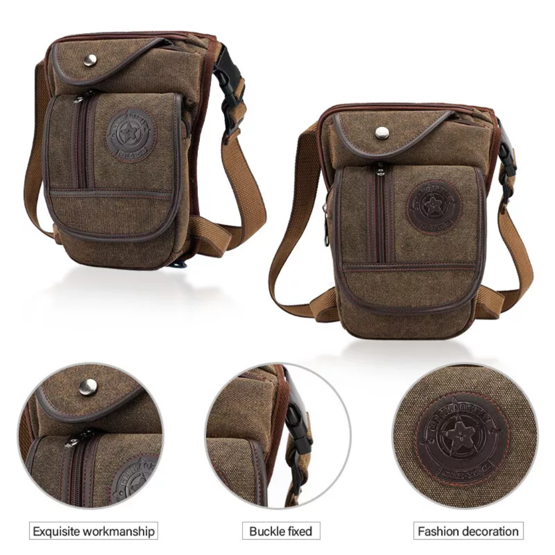 Tactical Drop Leg Bag Waterproof Outdoor Thigh Bag Motorcycle Hiking Travel Utility Bag