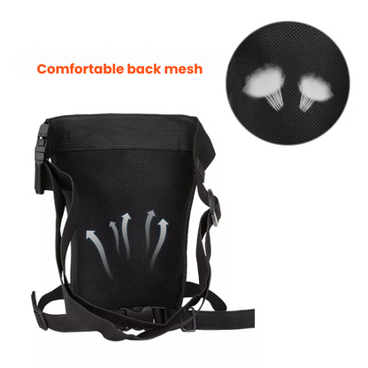 Tactical Drop Leg Bag Waterproof Outdoor Thigh Bag Motorcycle Hiking Travel Utility Bag