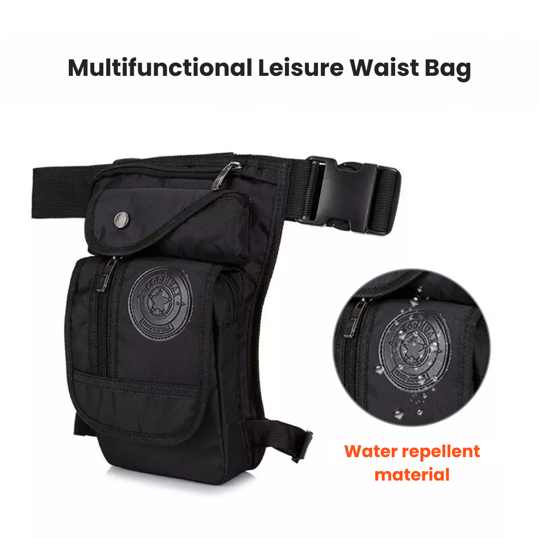 Tactical Drop Leg Bag Waterproof Outdoor Thigh Bag Motorcycle Hiking Travel Utility Bag