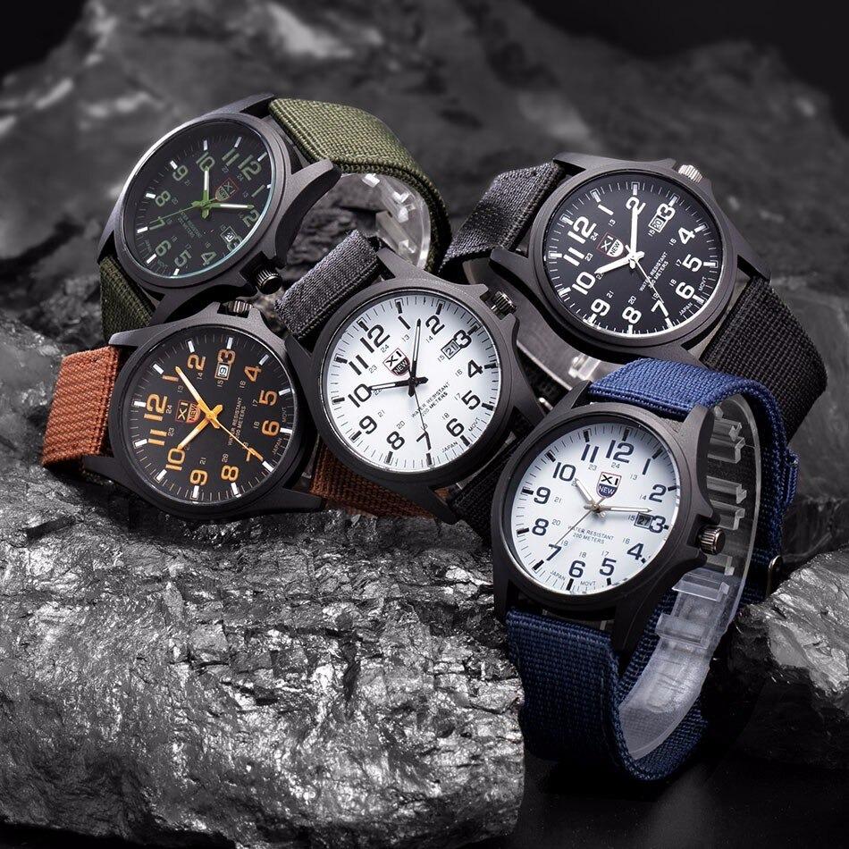 Tactical Military Watch with Waterproof Design and Durable Outdoor Performance