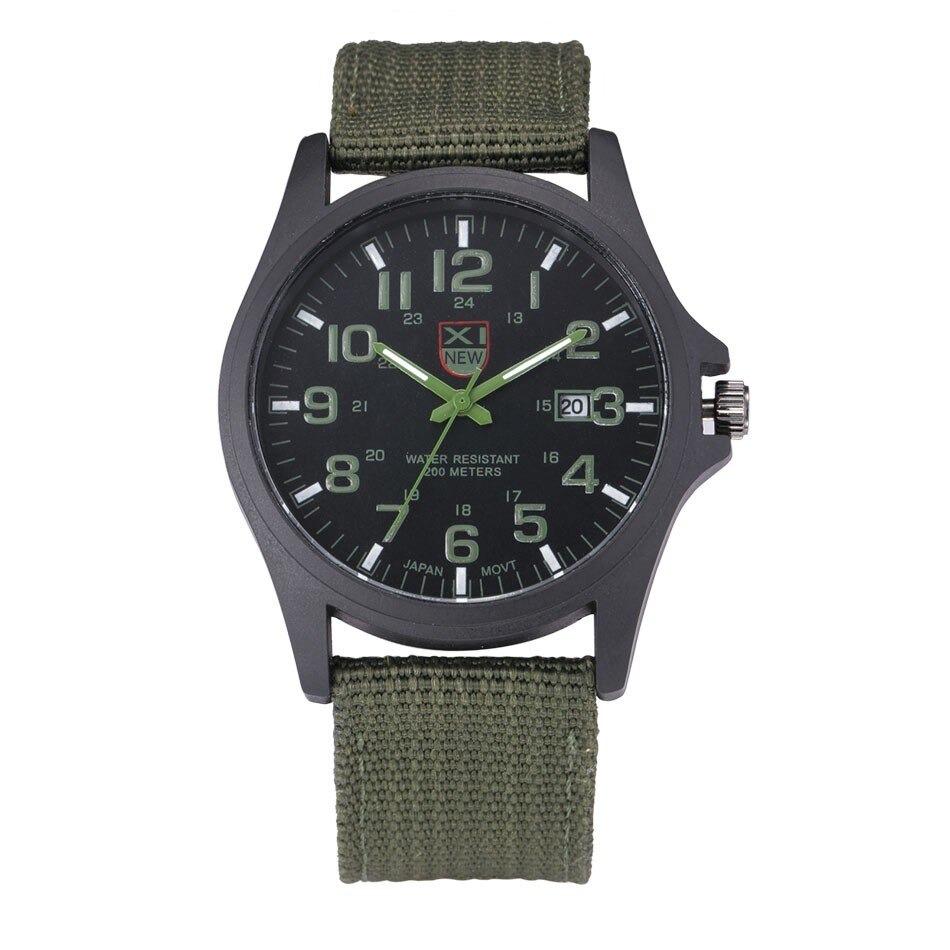 Tactical Military Watch with Waterproof Design and Durable Outdoor Performance