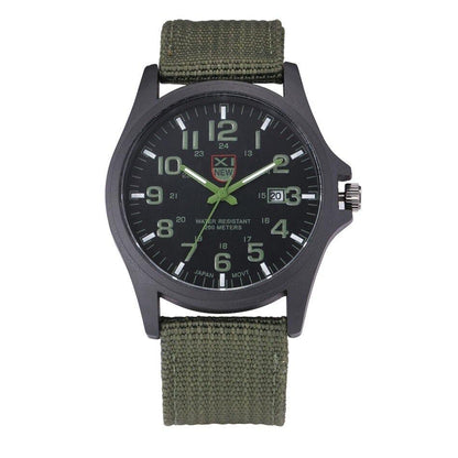 Tactical Military Watch with Waterproof Design and Durable Outdoor Performance
