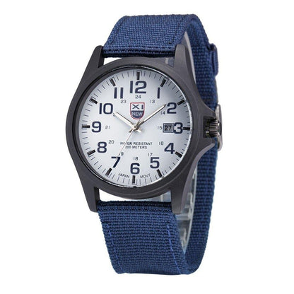 Tactical Military Watch with Waterproof Design and Durable Outdoor Performance