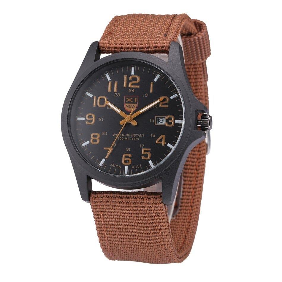 Tactical Military Watch with Waterproof Design and Durable Outdoor Performance
