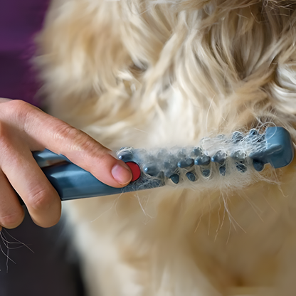 Verhedderungsfreie Haustierbürste, sanfter Entwirrer für Hunde und Katzen  