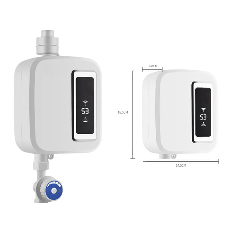 Tankless Electric Water Heater Instant Hot Water Compact Energy Efficient Design