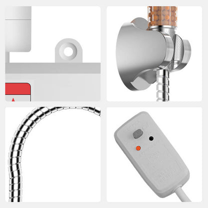 Tankless Electric Water Heater Instant Hot Water Compact Energy Efficient Design