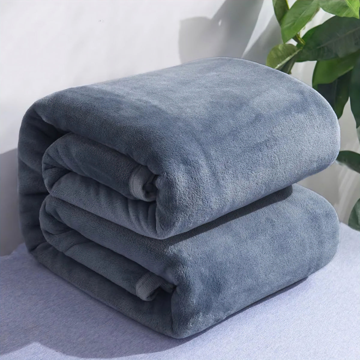 Dicke, warme Fleecedecke aus Mikrofaser für Bett und Sofa