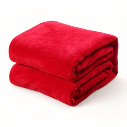 Dicke, warme Fleecedecke aus Mikrofaser für Bett und Sofa