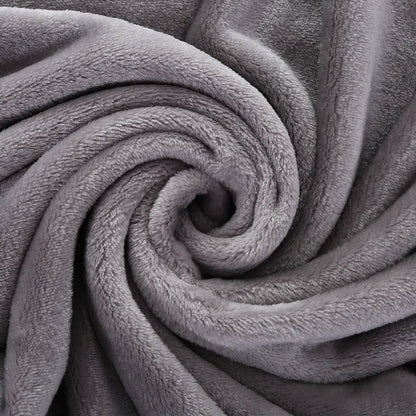 Dicke, warme Fleecedecke aus Mikrofaser für Bett und Sofa
