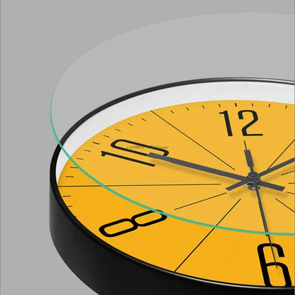 TimeWisp Retro Skandinavische Minimalistische Wanduhr