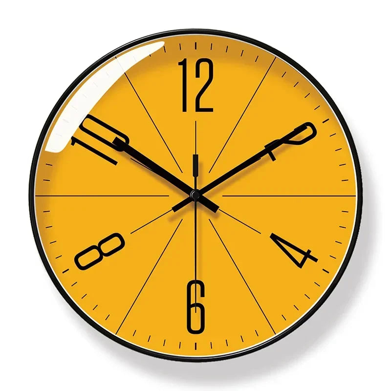 TimeWisp Retro Skandinavische Minimalistische Wanduhr