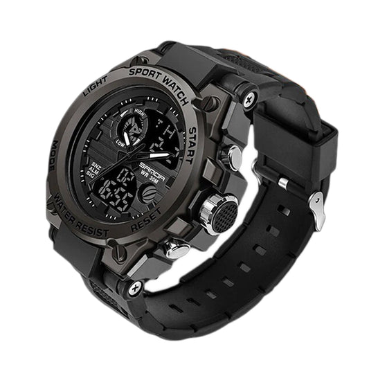 TitanGuard Militärische Herren-Uhr Robuste Analog-Digital Multifunktionsuhr