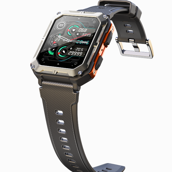 TitanGuard Robuste Smartwatch mit Herzfrequenz- und Aktivitätsmessung