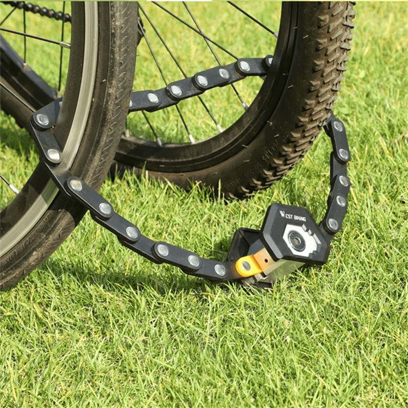 TitanLock Pro kraftig foldbar cykellås med beslag
