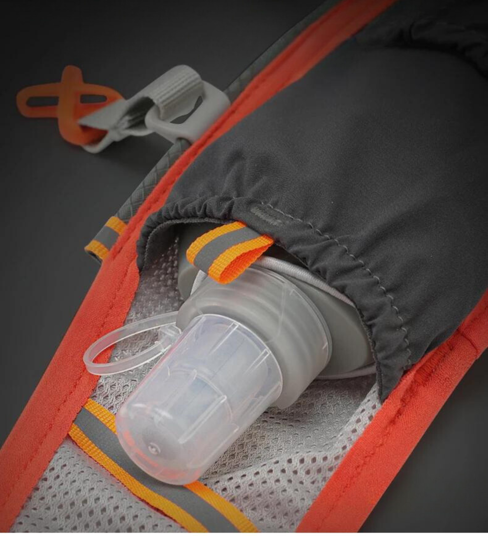 Trail Running Hydration Vest with Soft Flasks