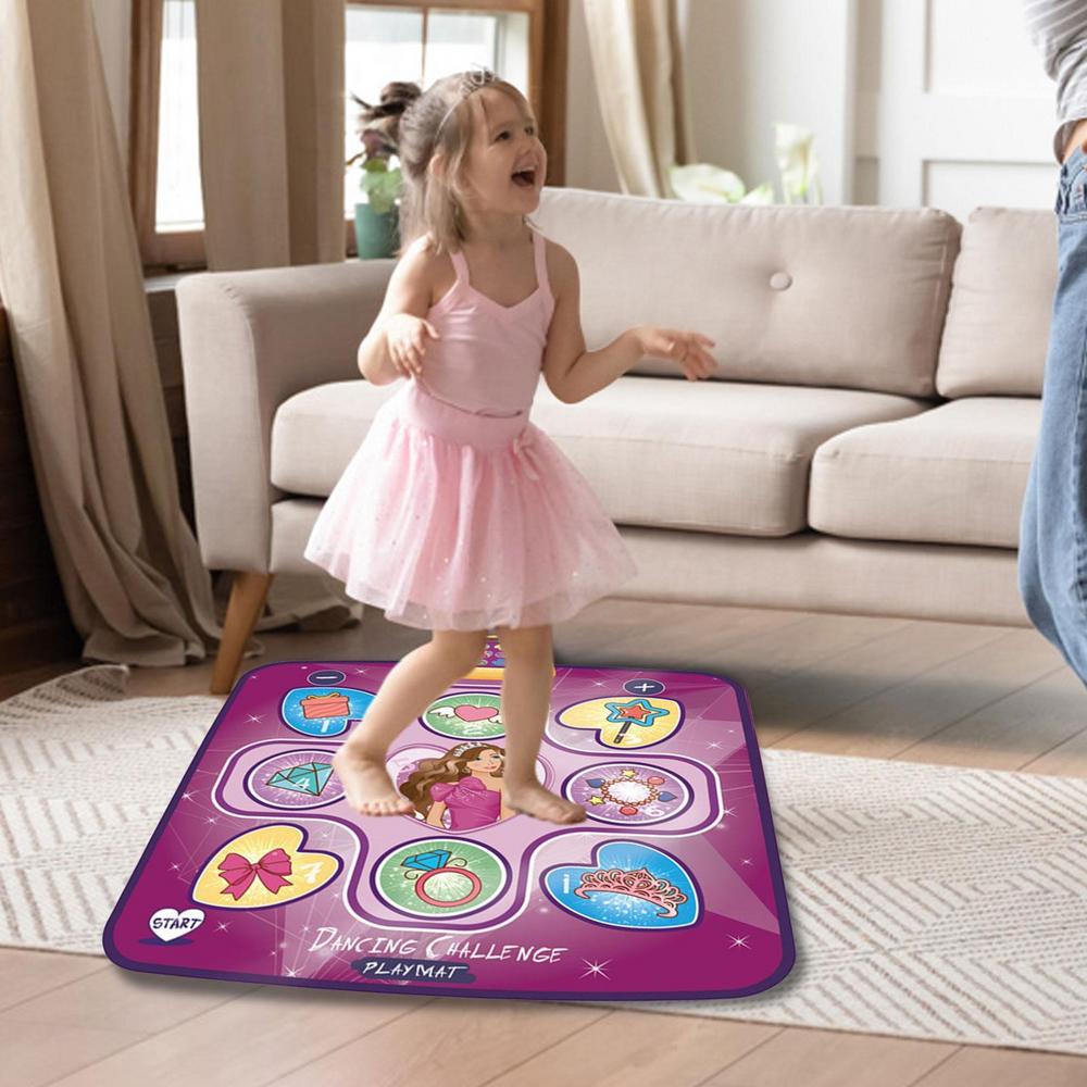 Toodance Interaktiv Dansemåtte med LED Lys til Aktiv Leg