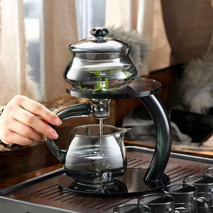 TranquiliTea Magnetischer Glas-Teesieb-Teekanne