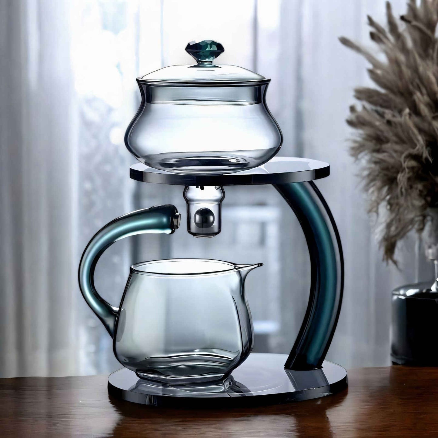 TranquiliTea Magnetischer Glas-Teesieb-Teekanne