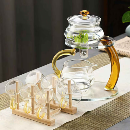 TranquiliTea Magnetischer Glas-Teesieb-Teekanne
