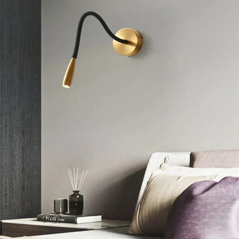 TrendyShine regulowana lampa ścienna z ramieniem nowoczesna lampa kierunkowa