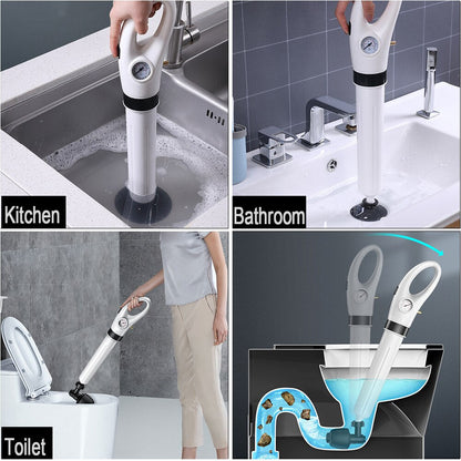 TurboFlush Pro High Pressure Drain Unblocker for Toilets and Sinks