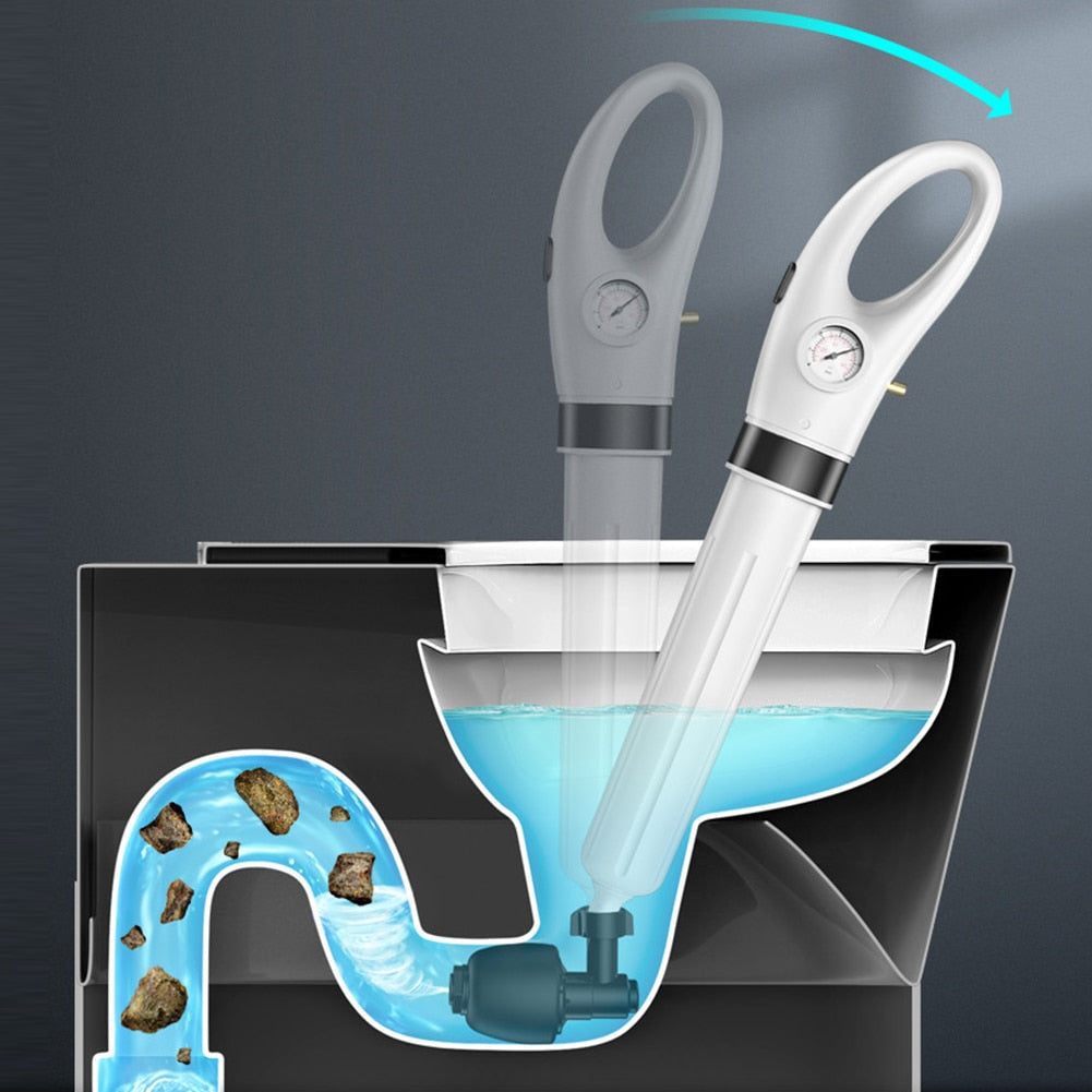TurboFlush Pro High Pressure Drain Unblocker for Toilets and Sinks