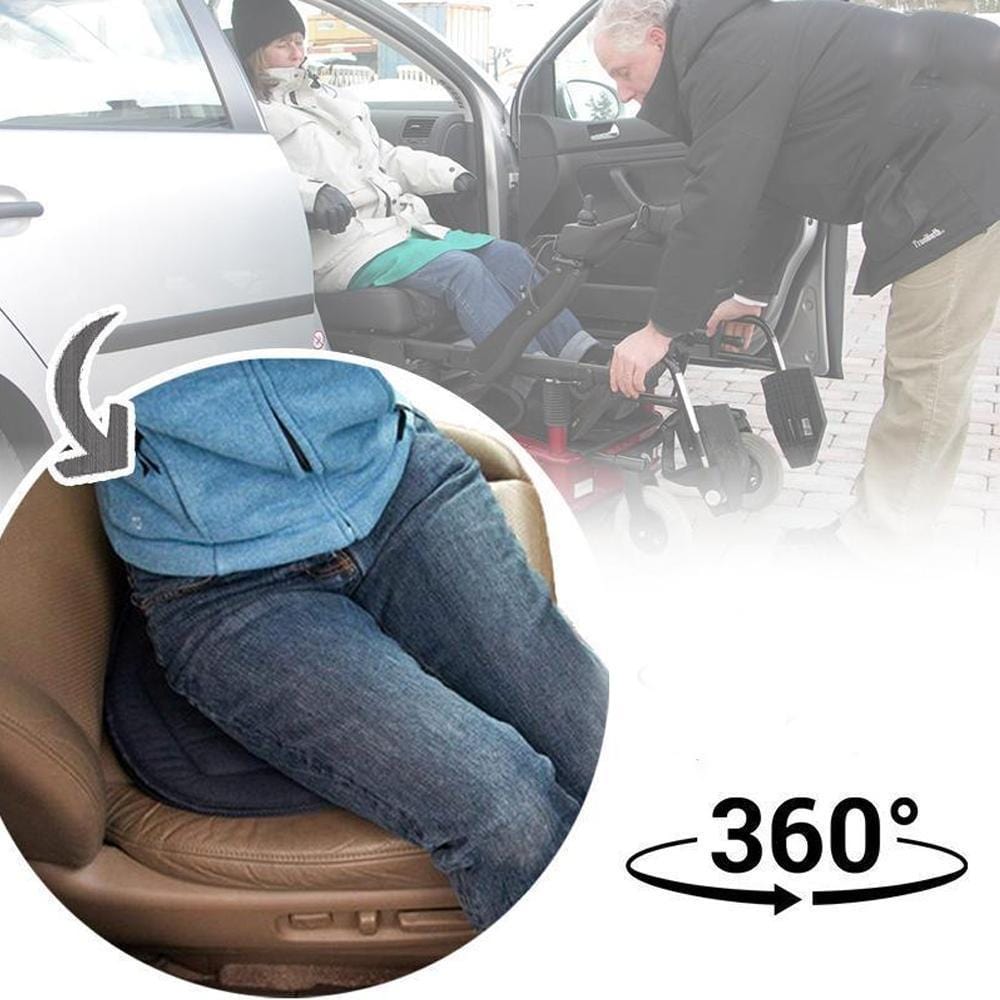 TurnEase 360 Rotating Seat Cushion Swivel Comfort Support
