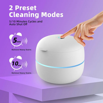 UltraClean Pro Ultrasonic Cleaner with UV Light for Jewelry and Small Items