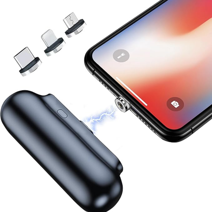 Universal Magnetisk Mini Powerbank Bærbar Oplader