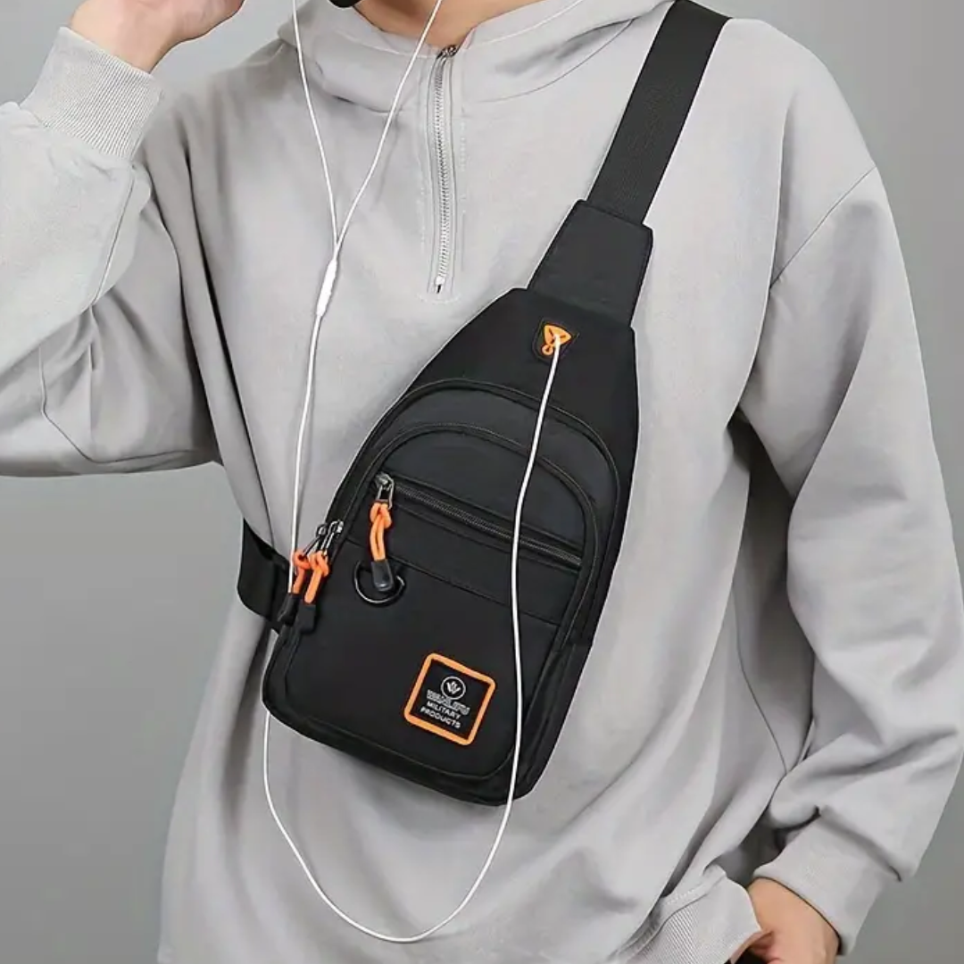 UrbanTrail Durable Men’s Shoulder Bag Waterproof Crossbody Travel Bag