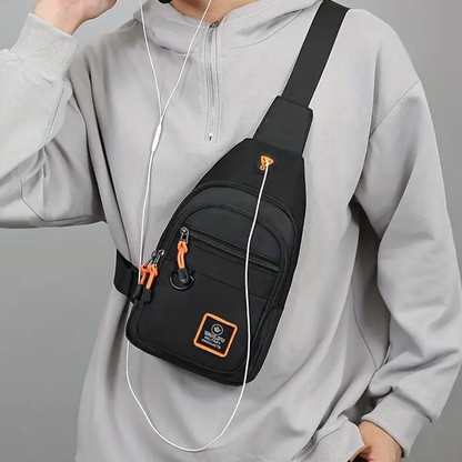UrbanTrail Durable Men’s Shoulder Bag Waterproof Crossbody Travel Bag