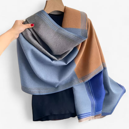 Valeria Luxe Cashmere Scarf with Soft Lightweight Fabric and Elegant Versatile Design