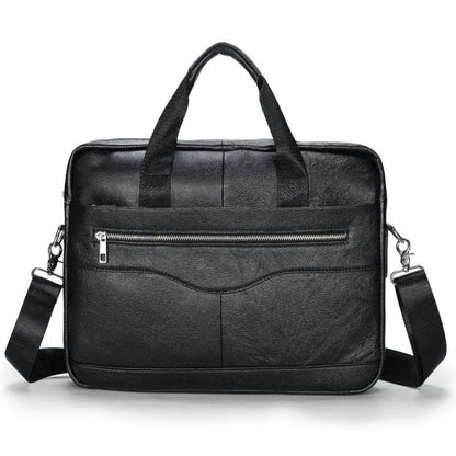 Ventolini echte leren heren schoudertas verstelbare crossbody