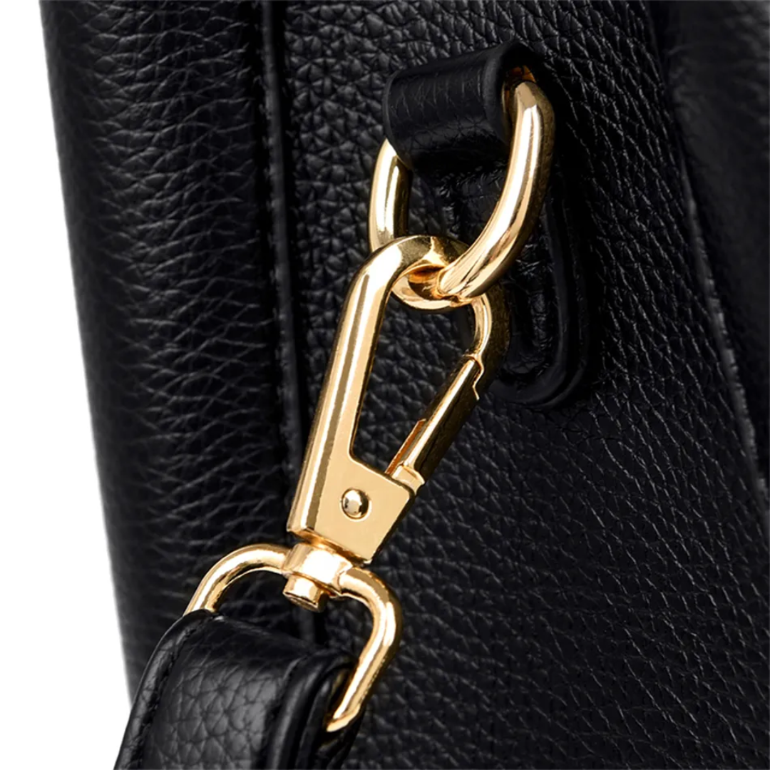 Vivian Luksus Skuldertaske med Crossbody Rem