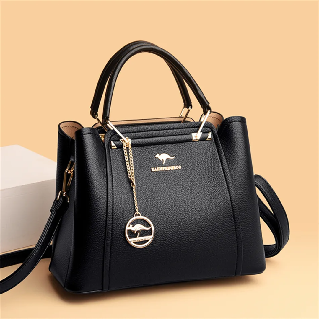 Vivian Luksus Skuldertaske med Crossbody Rem