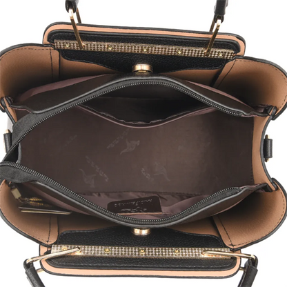 Vivian Luksus Skuldertaske med Crossbody Rem