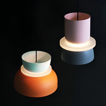 VividGlow Macaron LED Pendant Light with Colourful Modern Design for Stylish Ambient Lighting