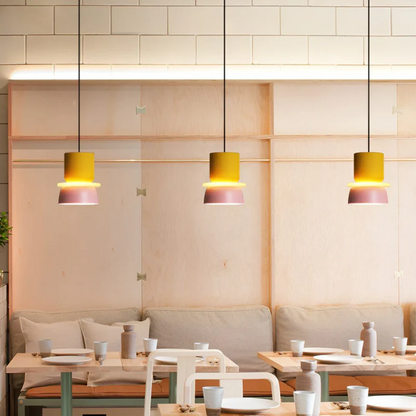 VividGlow Macaron LED Pendant Light with Colourful Modern Design for Stylish Ambient Lighting