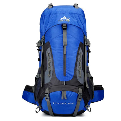 Waterdichte 60L outdoor rugzak – duurzaam en ruim voor wandelen en reizen