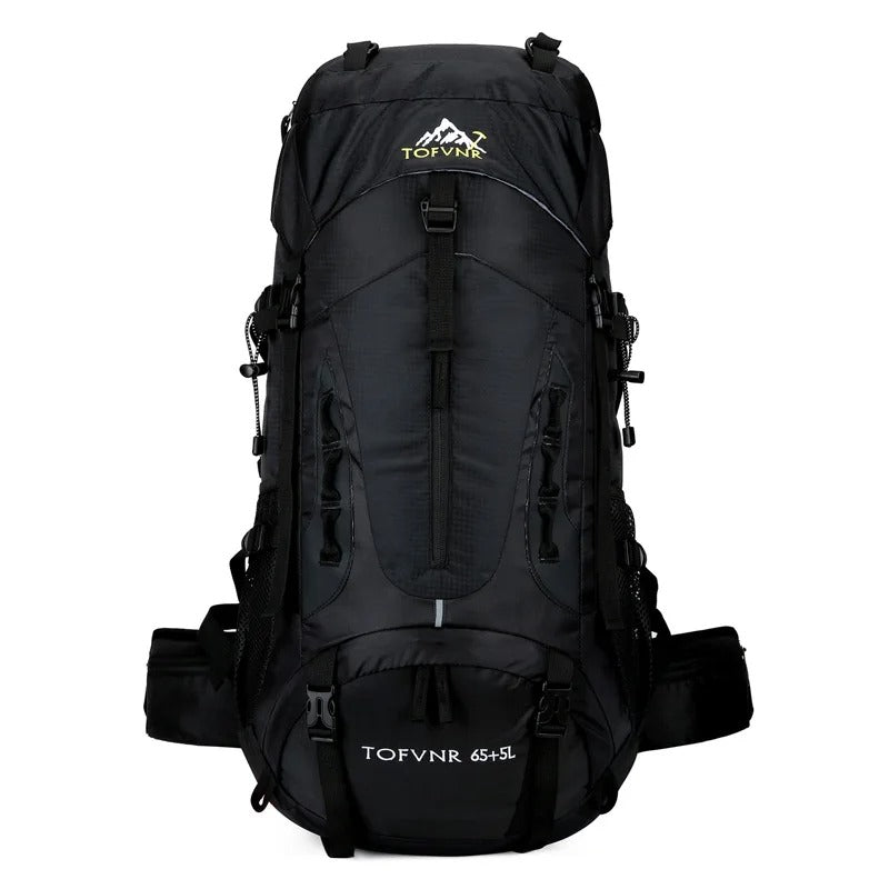 Waterdichte 60L outdoor rugzak – duurzaam en ruim voor wandelen en reizen