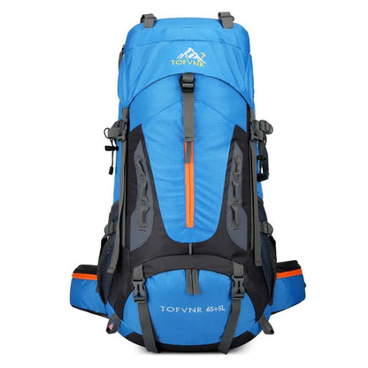 Waterdichte 60L outdoor rugzak – duurzaam en ruim voor wandelen en reizen
