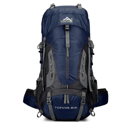 Waterdichte 60L outdoor rugzak – duurzaam en ruim voor wandelen en reizen
