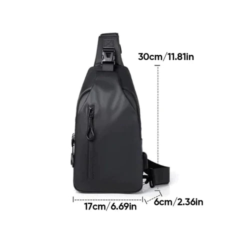 Waterproof Anti Theft Crossbody Sling Bag for Men and Women
