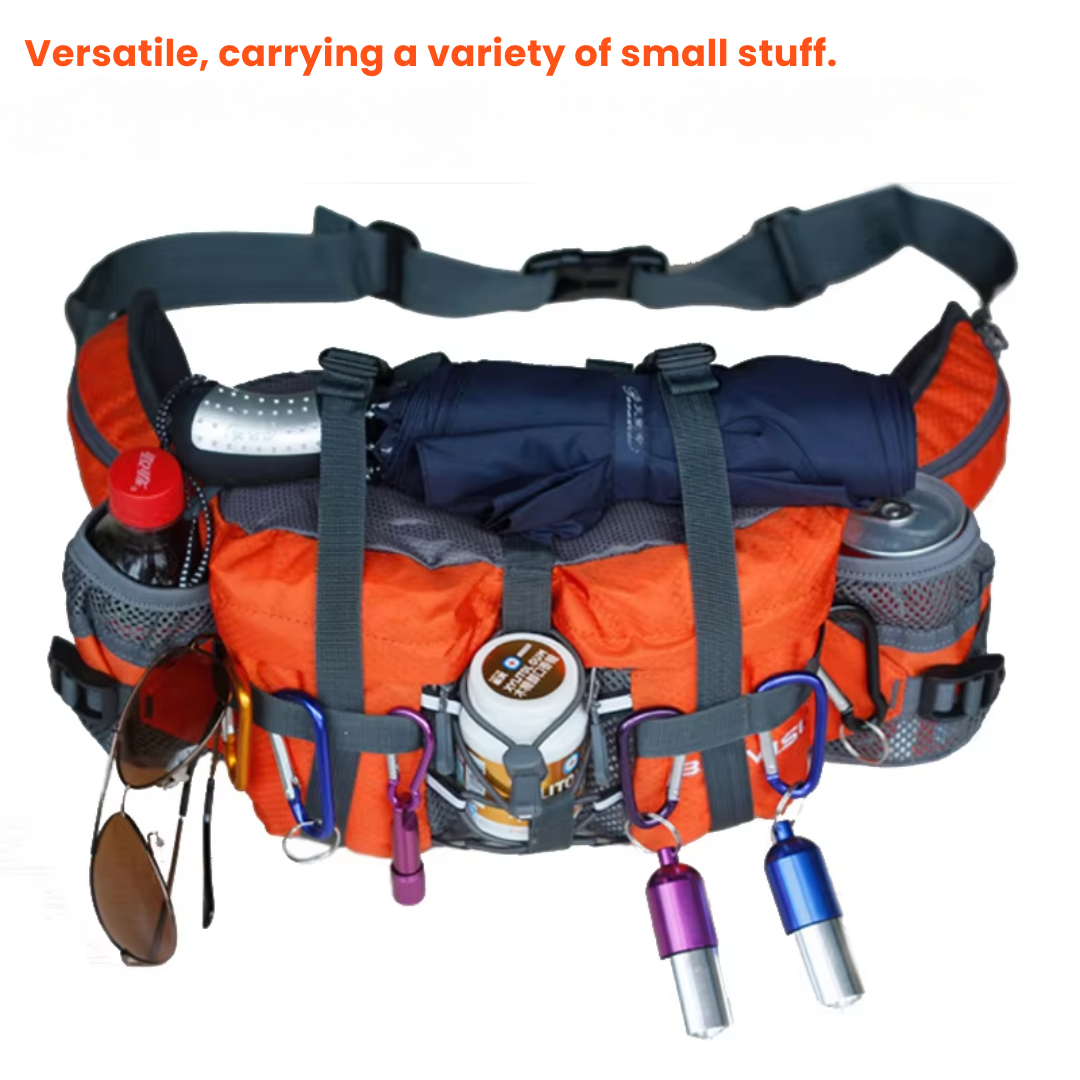 Waterproof Hiking Waist Bag – 5L Capacity for Outdoor Adventures