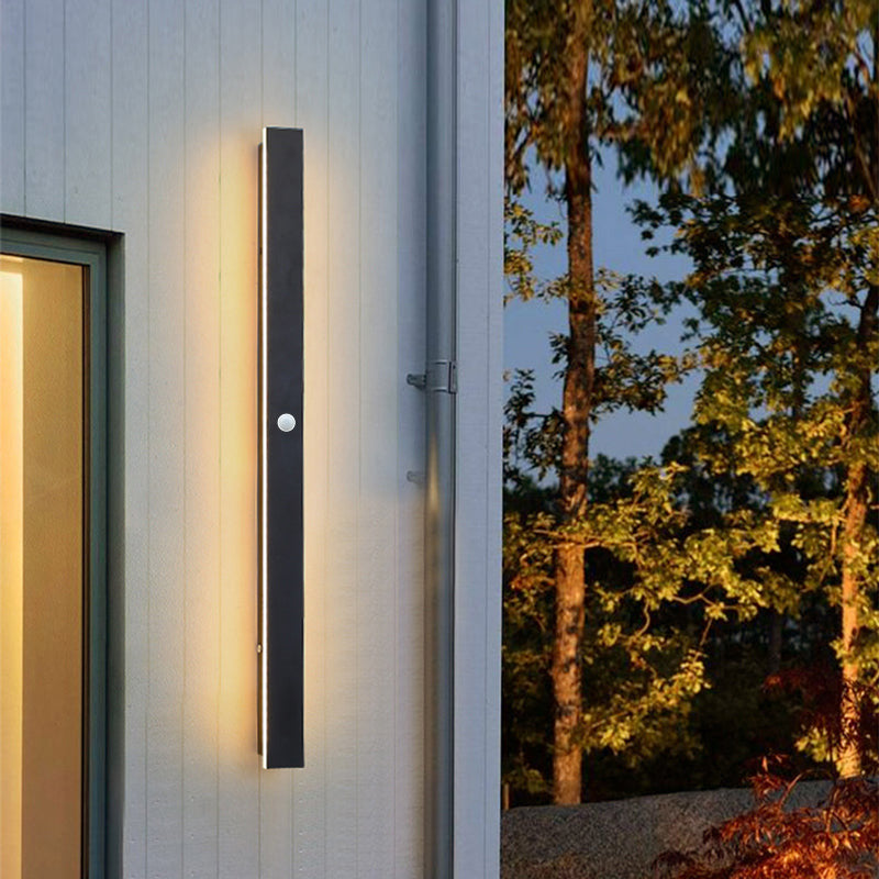Waterproof LED Outdoor Wall Light – Modern Minimalist Exterior Lamp