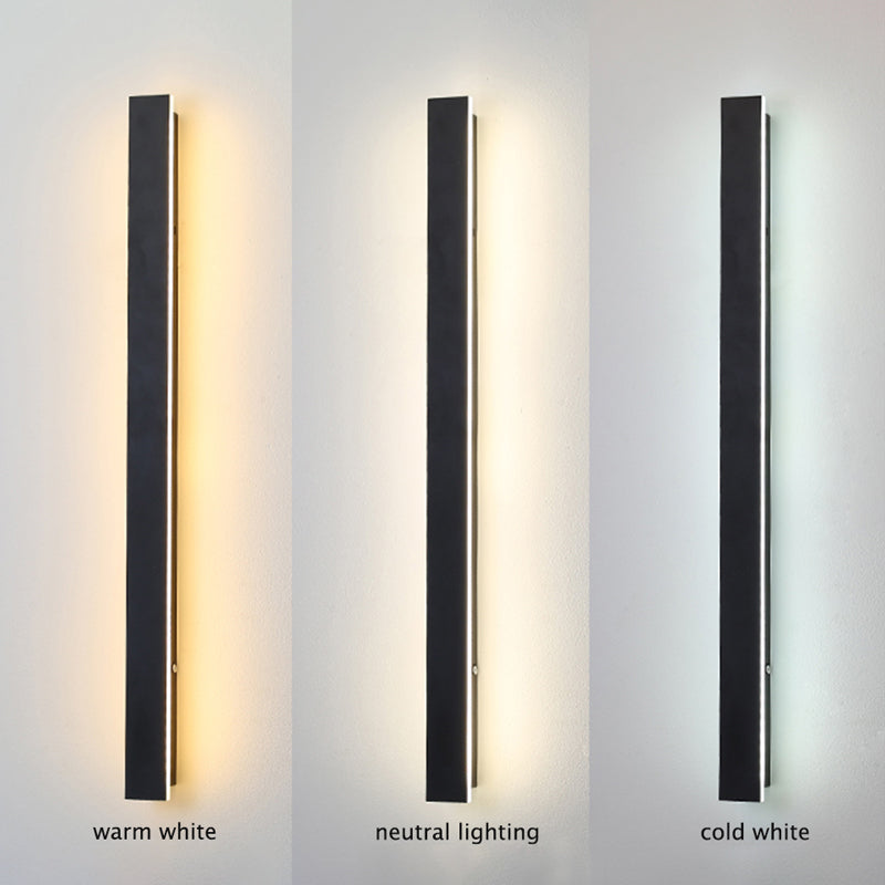 Waterproof LED Outdoor Wall Light – Modern Minimalist Exterior Lamp