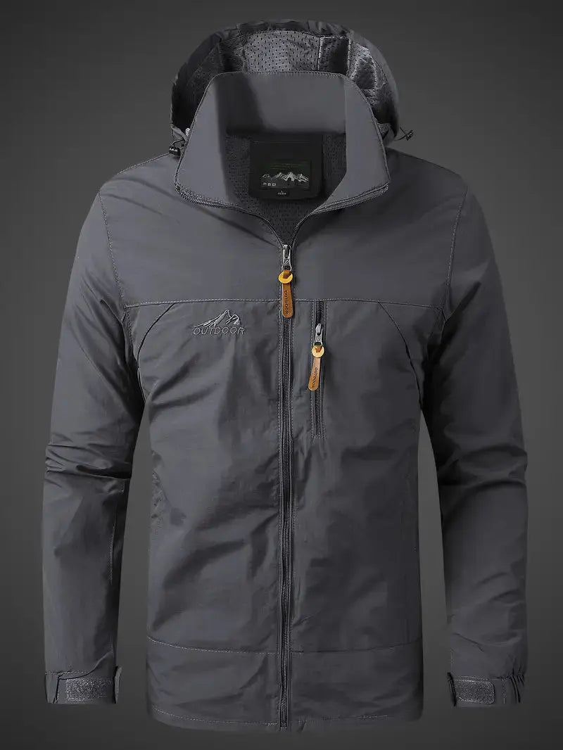 Wasserdichte & Winddichte Outdoor-Jacke – 100% Wetterfest & Atmungsaktiv