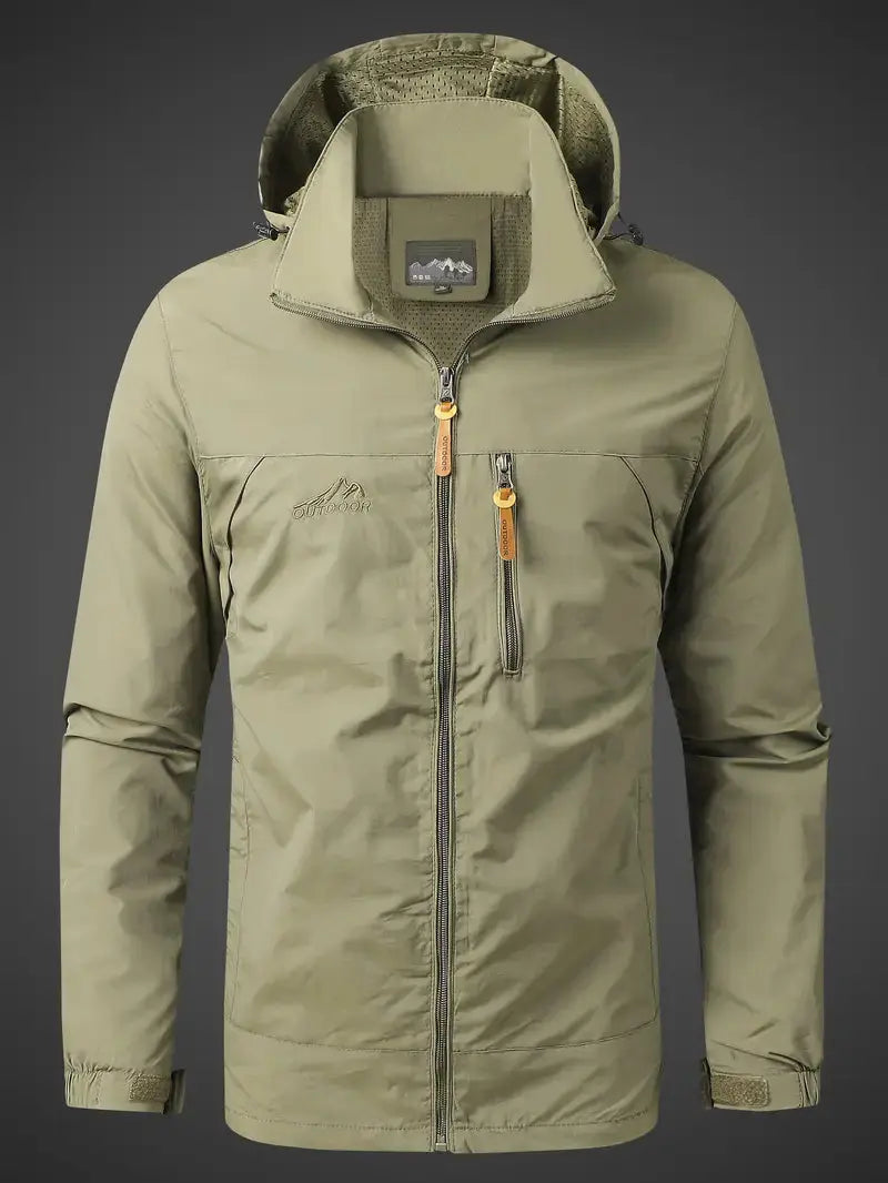 Wasserdichte & Winddichte Outdoor-Jacke – 100% Wetterfest & Atmungsaktiv